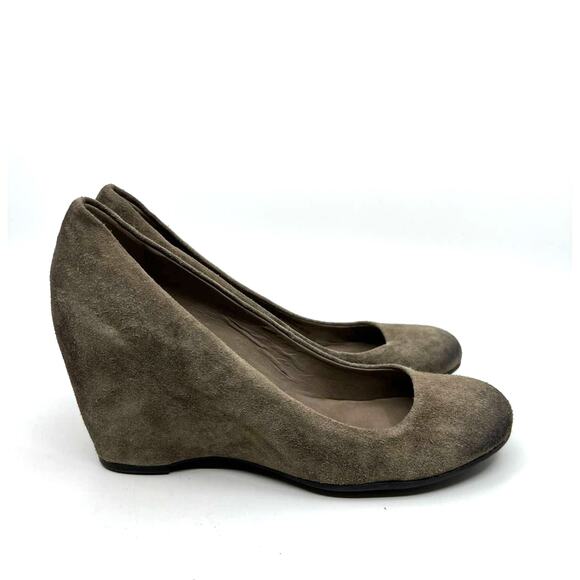 Franco Sarto Artist's Collection Suede Wedges 8.5 US - Picture 3 of 10